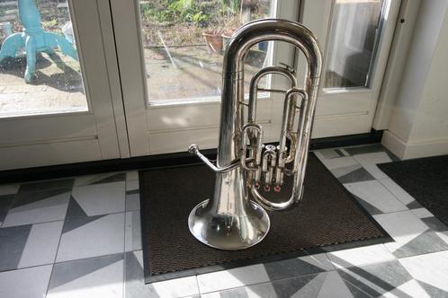 Euphonium - Yamaha 201s met Denis Wick mondstuk, Muziek en Instrumenten, Blaasinstrumenten | Tuba's, Gebruikt, Euphonium of Tenortuba
