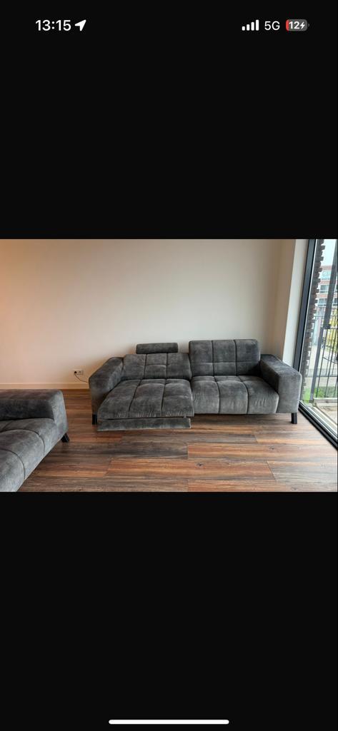 Twee relaxbanken – model Countdown ELEM VSR + RELAX 75,m, Huis en Inrichting, Banken | Bankstellen, Zo goed als nieuw, Hoekbank