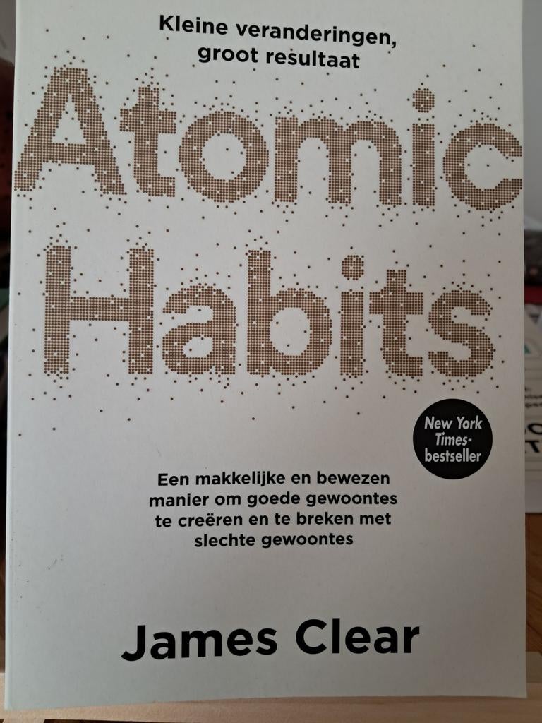 Atomic Habits - James Clear, Boeken, Ophalen of Verzenden