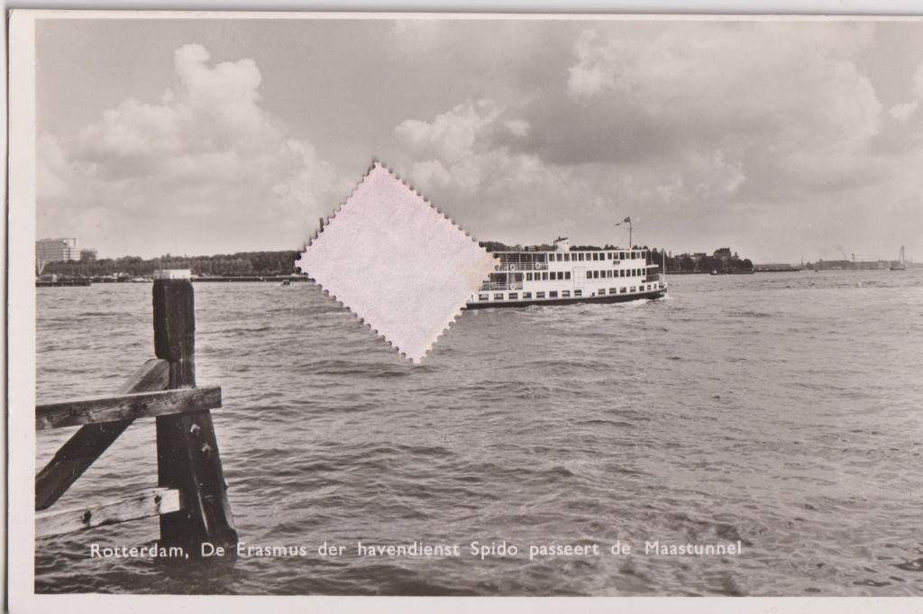 047 Rotterdam Erasmus Havendienst Spido, Verzenden, 1940 tot 1960, Ongelopen, Zuid-Holland