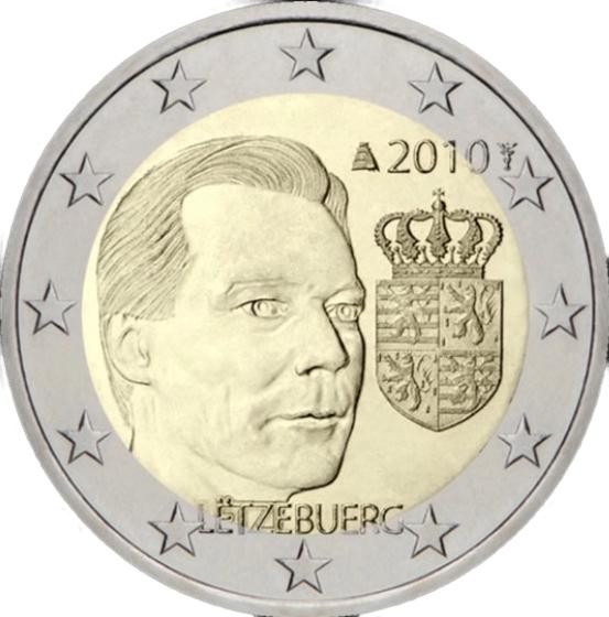 Euromunten, Ophalen of Verzenden, Luxemburg, 2 euro, Losse munt