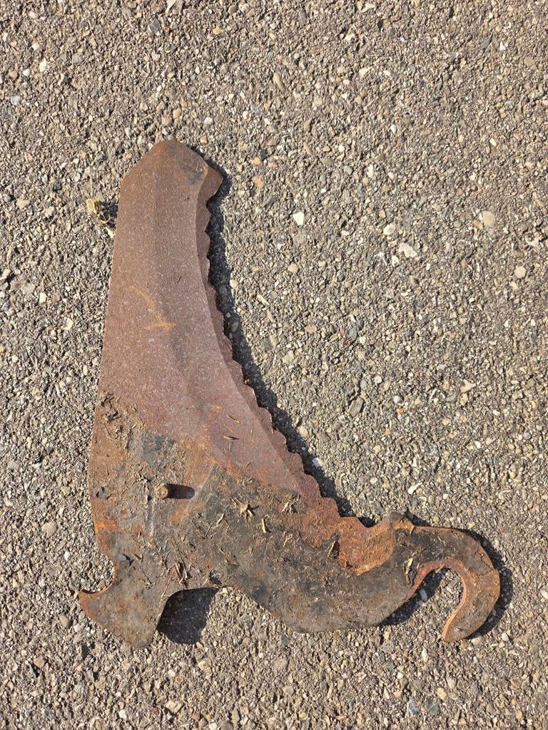 Te koop krone opraapwagen messen., Ophalen of Verzenden