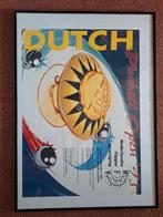 Pinball poster 70x50 met lijst - Nederlands Flipper Open '95, Verzamelen, Ophalen, A1 t/m A3, Met lijst