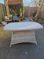 Wicker tuintafel - 120x75x65cm, Ophalen