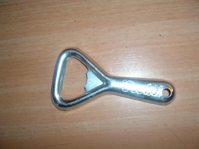 Grolsch opener (nt.11) metaal klein, Ophalen of Verzenden, Nieuw, Flesopener, Grolsch