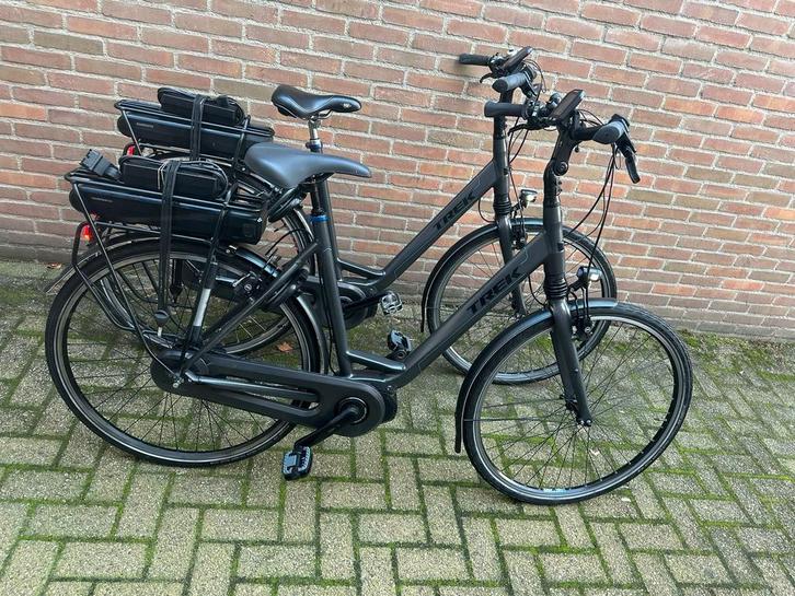 Set Electrische trek middenmotor fietsen, Fietsen en Brommers, Fietsen | Dames | Damesfietsen, Zo goed als nieuw, Overige merken