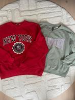 2 sweaters met leuke print, Kleding | Dames, Ophalen of Verzenden, Zo goed als nieuw, Maat 38/40 (M), Rood