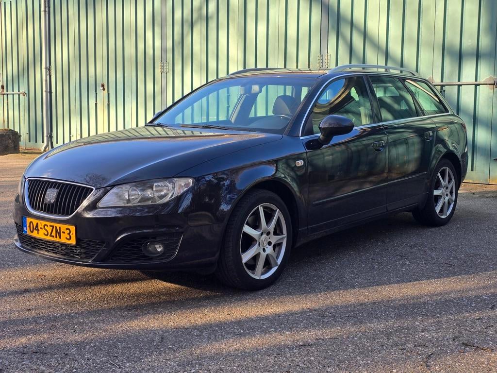 Seat Exeo 1.8TSI 118KW ST 2012 Zwart, Auto's, Seat, Voorwielaandrijving, 4 cilinders, 160 pk, Zwart