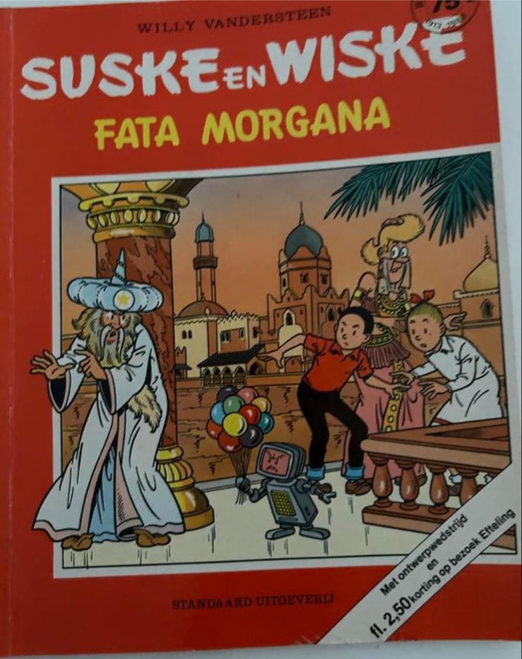 Suske en Wiske - Fata Morgana (Willy Vandersteen), Boeken, Stripboeken, Eén stripboek, Ophalen of Verzenden, Gelezen
