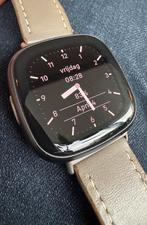 Krasvrije Fitbit Versa 4 Sporthorloge - Incl. Oplader, Ophalen, Gebruikt, Hartslag, Zwart