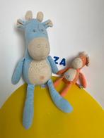 391 Mexx giraf giraffe blauw met kleintje, Ophalen of Verzenden, Zo goed als nieuw, Overige typen
