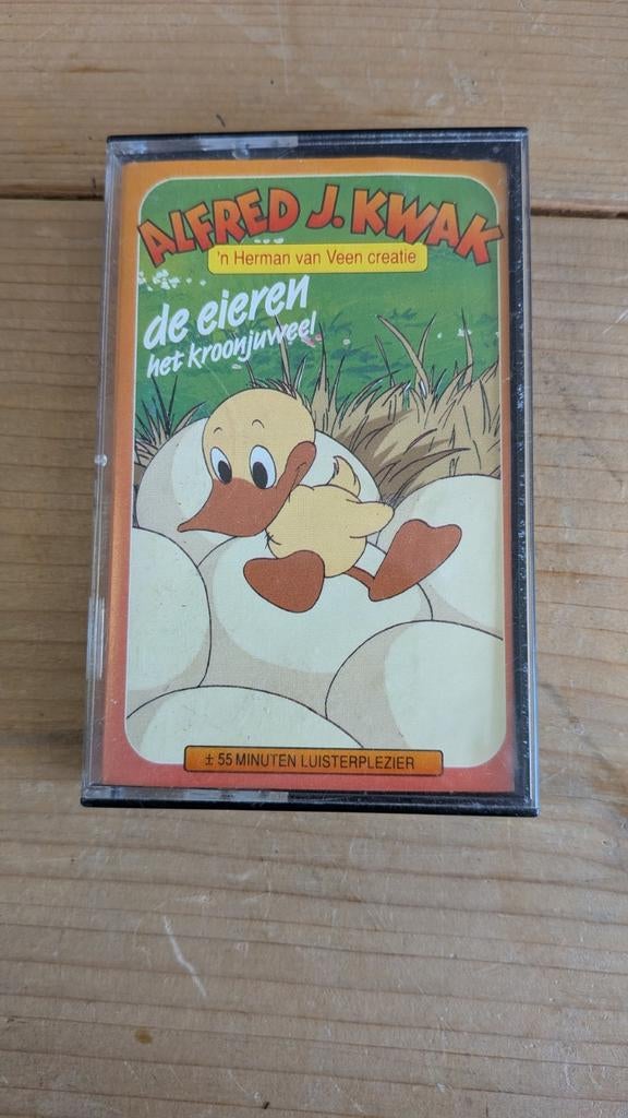 Cassettebandje Alfred J. Kwak, Cd's en Dvd's, Gebruikt, Kinderen en Jeugd, Onbekend, 1 bandje
