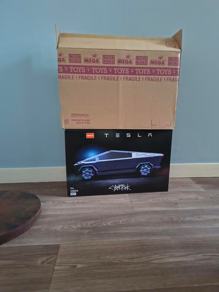 Mega Construx Tesla Cybertruck Bouwpakket (3283 stuks), Ophalen, Nieuw, Overige merken