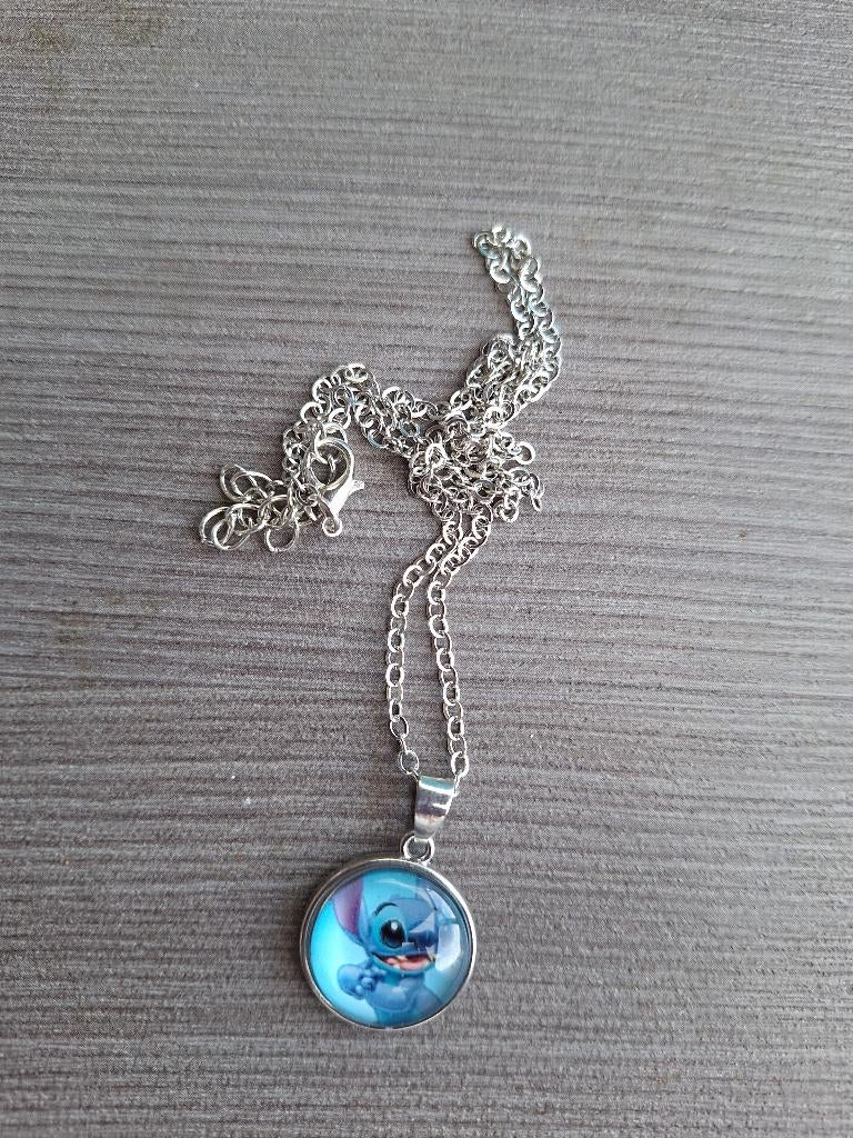 ketting van stitch, Sieraden, Tassen en Uiterlijk, Ophalen of Verzenden, Nieuw, Overige kleuren, Overige materialen