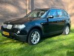 BMW X3 3.0 SI AUT 2007 Zwart trekhaak pano leder, Auto's, Automaat, 2000 kg, Traction-control, Vierwielaandrijving