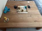 Premium massief eiken salontafel, Huis en Inrichting, Tafels | Salontafels, Ophalen, Gebruikt, Eikenhout, Minder dan 50 cm