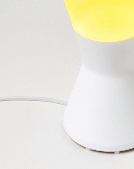 GEZOCHT: Witte Mathmos Astro lavalamp, Huis en Inrichting, Lampen | Tafellampen, Gebruikt, Minder dan 50 cm, Ophalen of Verzenden
