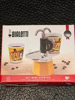 Bialetti Mini Express Percolator Espressomaker - 2 kopjes, Witgoed en Apparatuur, Koffiezetapparaten, Espresso apparaat, Nieuw