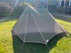 Esvo Vlierbes katoenen 2p tent, Caravans en Kamperen, Tenten, Ophalen, Gebruikt, Tot en met 2