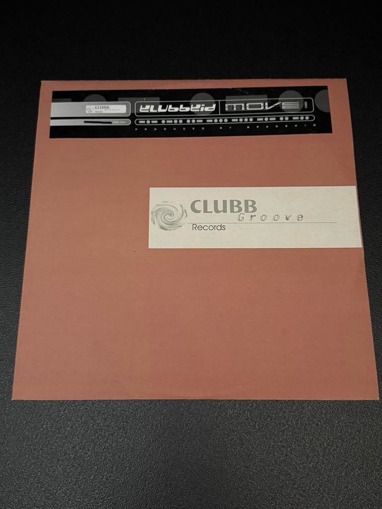 Klubbkid - Move! - 12” MAXI, Maxi-single, Dance, Ophalen of Verzenden, Zo goed als nieuw