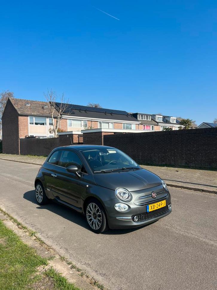 Fiat 500 Twinair Turbo Lounge, als nieuw., Auto's, Fiat, Particulier, ABS, Adaptive Cruise Control, Airbags, Airconditioning, Bluetooth