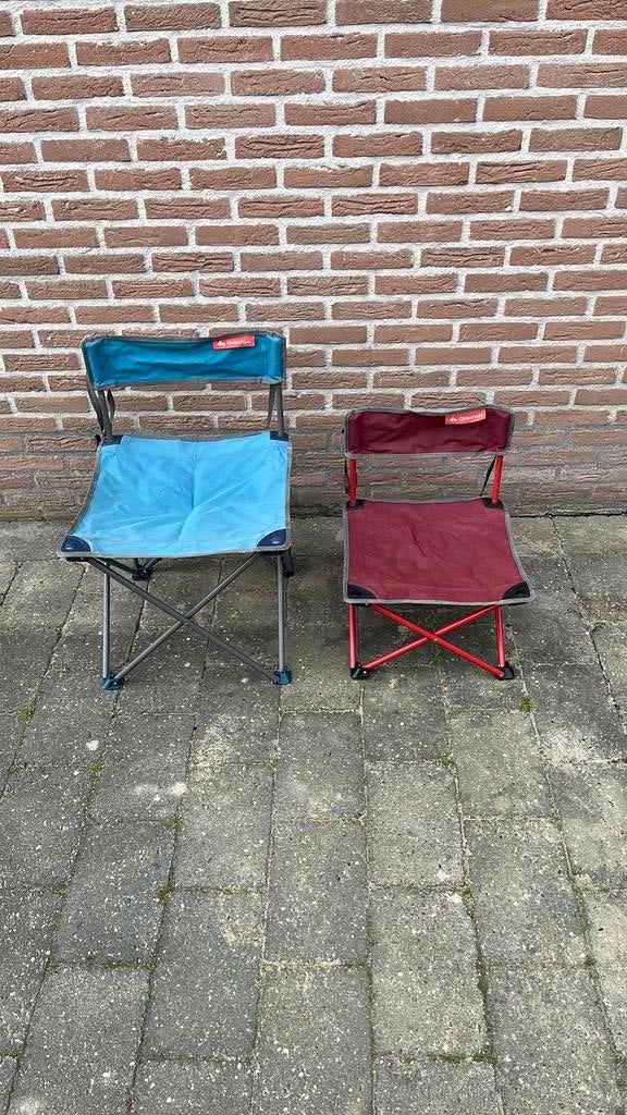 2 Campingstoelen merk Quechua, voor kinderen., Ophalen of Verzenden, Gebruikt, Campingstoel