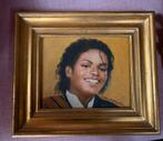 Michael Jackson 2x maal ingelijst, uniek, Antiek en Kunst, Kunst | Schilderijen | Klassiek, Ophalen of Verzenden