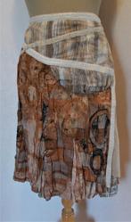 Aparte Ibiza/hippy look rok van Save The Queen! L/42, Kleding | Dames, Bruin, Verzenden, Maat 42/44 (L), Zo goed als nieuw