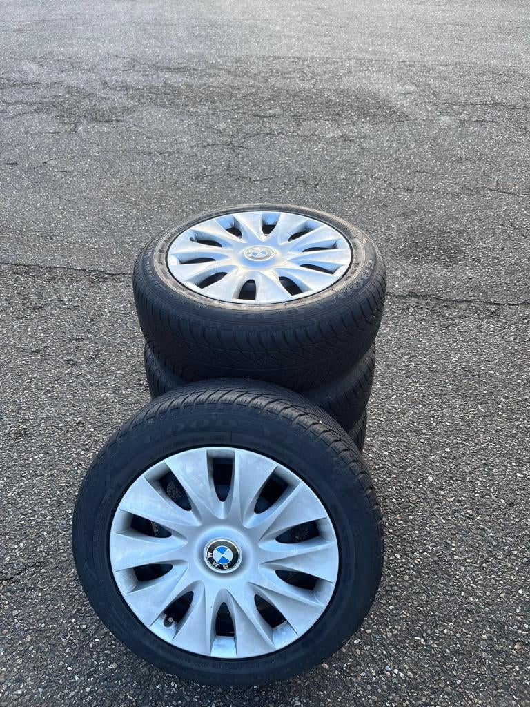 bmw velgen met winterbanden, Auto-onderdelen, Banden en Velgen, Gebruikt, Banden en Velgen, Personenwagen, Ophalen
