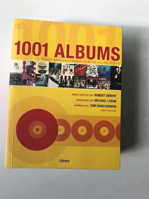 1001 Albums van Tom Engelshoven, Boeken, Ophalen of Verzenden, Zo goed als nieuw, Algemeen, Tom Engelshoven