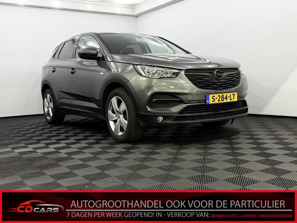 Opel Grandland X 1.2 Turbo Edition 2020 bak wordt warm en he, Auto's, Opel, Voorwielaandrijving, Stof, Gebruikt, Bedrijf