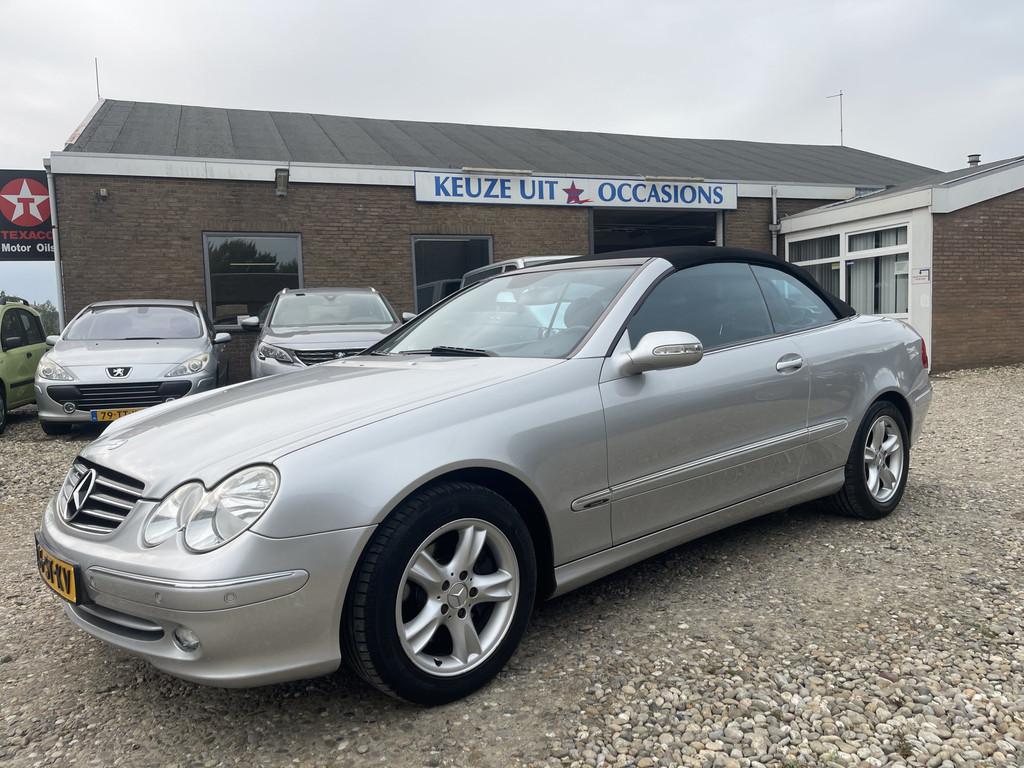 Mercedes-Benz CLK-Klasse Cabrio 240 Avantgarde Automaat met, Auto's, Mercedes-Benz, Automaat, Achterwielaandrijving, Gebruikt