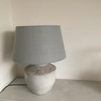 Kruiklamp met olijfkleurige kap, Ophalen of Verzenden, Zo goed als nieuw