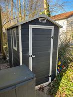 Keter Manor 46 Tuinhuis - Antraciet - 130x192x198cm, Ophalen, Nieuw, Kunststof, Containerberging