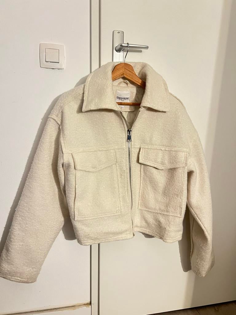 Copperose Vrouwen Jas Maat L - Crèmekleurig, Ophalen of Verzenden, Zo goed als nieuw, Maat 42/44 (L), Beige