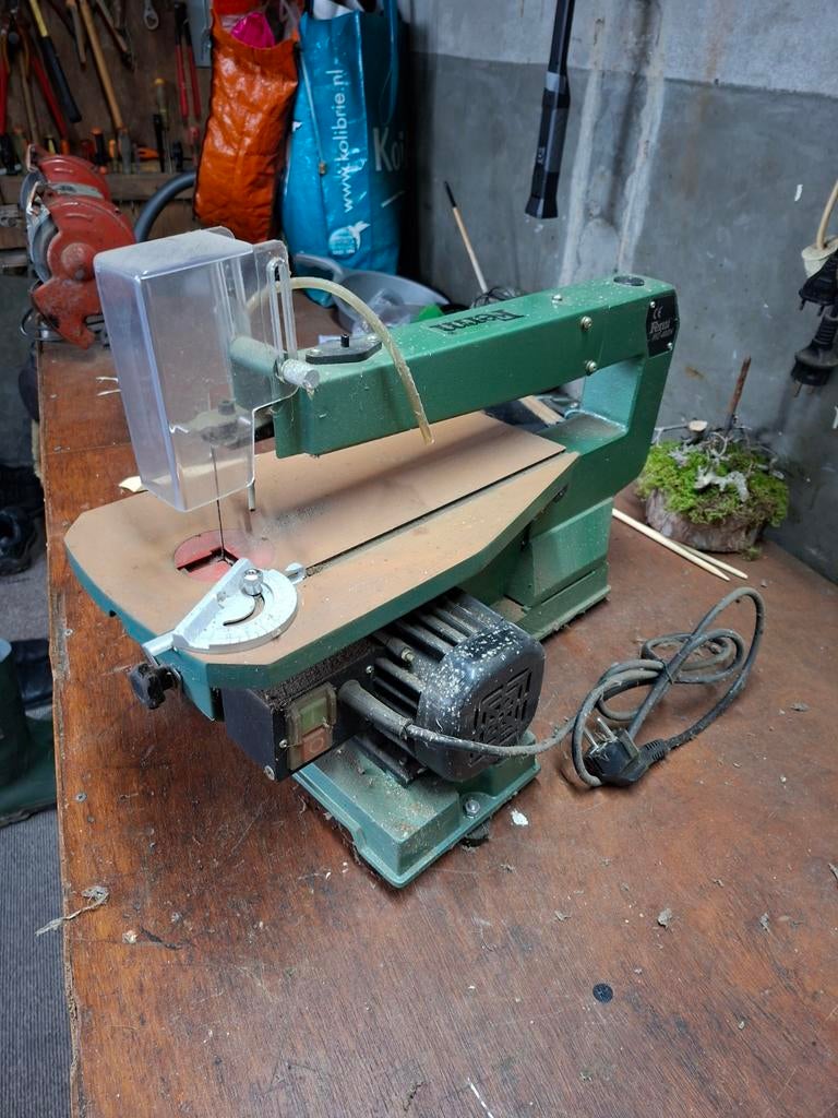 Figuur zaag, Doe-het-zelf en Verbouw, Gereedschap | Zaagmachines, Ophalen of Verzenden, Zo goed als nieuw, 1200 watt of meer, 30 tot 70 mm