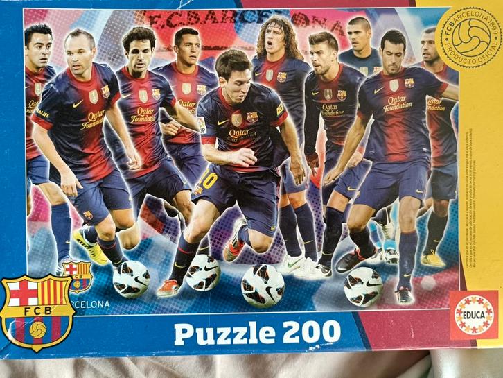 FC Barcelona Puzzle 200 stukjes - Educa, Kinderen en Baby's, Speelgoed | Kinderpuzzels, Ophalen of Verzenden