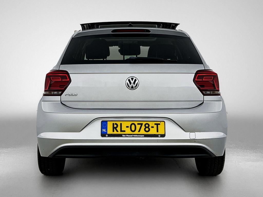 Volkswagen Polo 1.0 TSI Highline 115PK | Elektrisch Panorama, Auto's, 12 maanden, Stof, Gebruikt, 49 €/maand