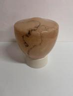 Vintage roze gemarmerde plafondlamp Thabur sobere vorm, Ophalen of Verzenden