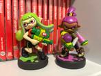 Inkling Boy Purple Amiibo + Inkling Girl Green (Splatoon), 1 speler, Ophalen of Verzenden, Zo goed als nieuw, Vanaf 7 jaar