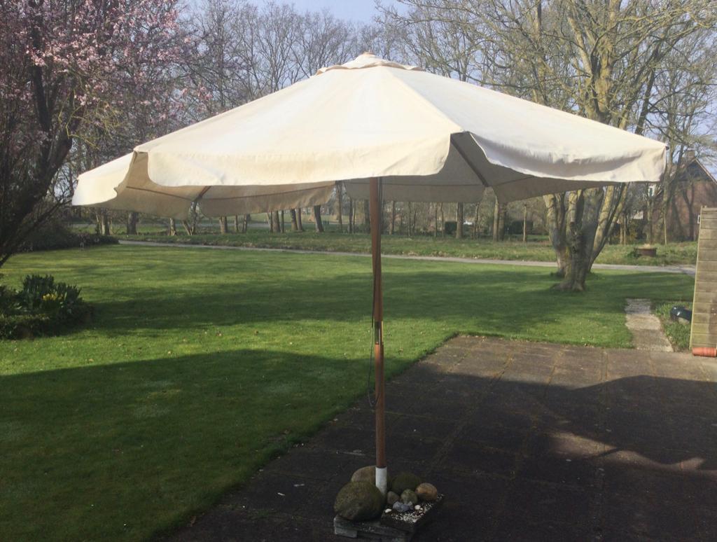 Parasol, Tuin en Terras, Ophalen, Gebruikt, 2 tot 3 meter, Stokparasol