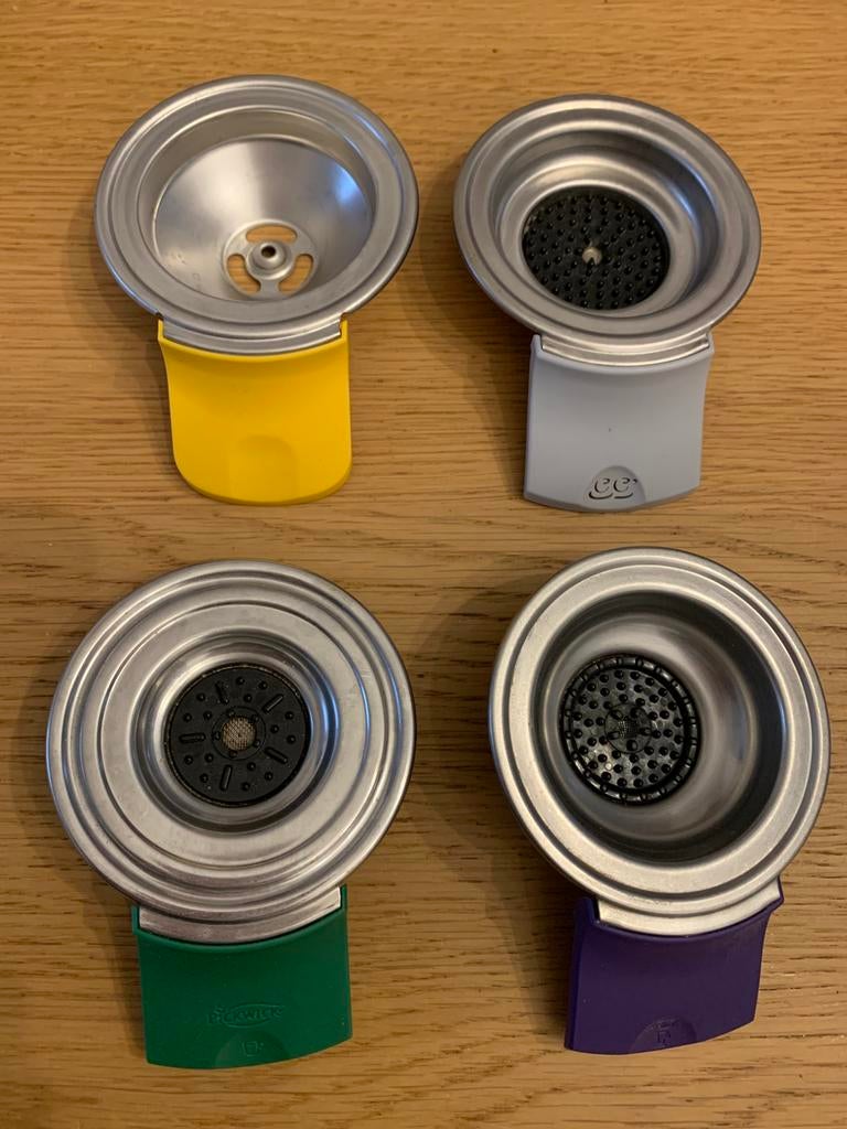 4 Senseo padhouder/ padhouders, Ophalen, Overige typen, Gebruikt, Senseo