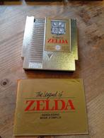 The Legend of Zelda NES met boekje - Mooie staat, Avontuur en Actie, 1 speler, Ophalen of Verzenden, Zo goed als nieuw