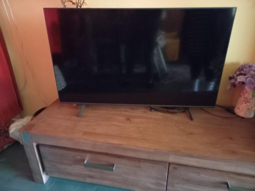 Samsung QLED 4 K 43q64a 43 Inch, Ophalen, QLED, Zo goed als nieuw, Samsung