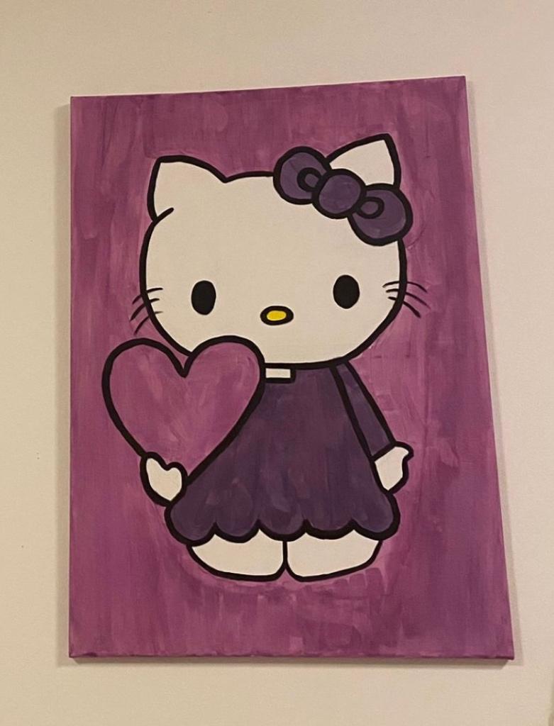 Hello kitty schilderij, Ophalen, Nieuw