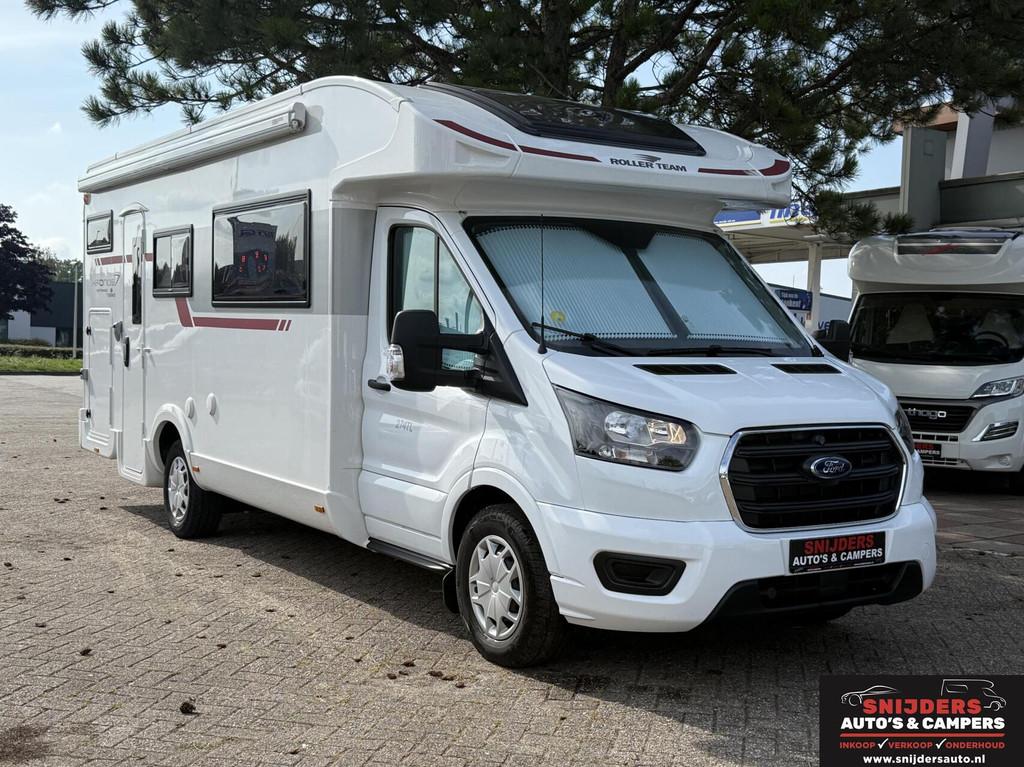 Roller team Kronos 274TL automaat 2x Airco, 7 tot 8 meter, Diesel, Overige merken, Automaat