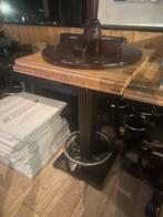 Houten statafel horeca bar, Ophalen of Verzenden, Gebruikt