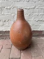 Steengoed oliekruik Frechen type als baardmankruik om 1800, Ophalen of Verzenden