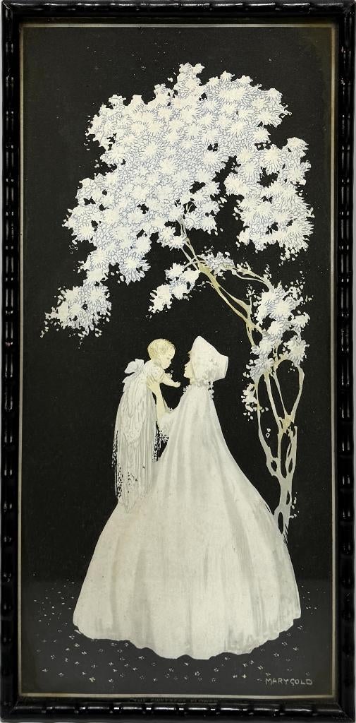 1201. Convoluut lijstwerk, 20e eeuw, Ophalen of Verzenden