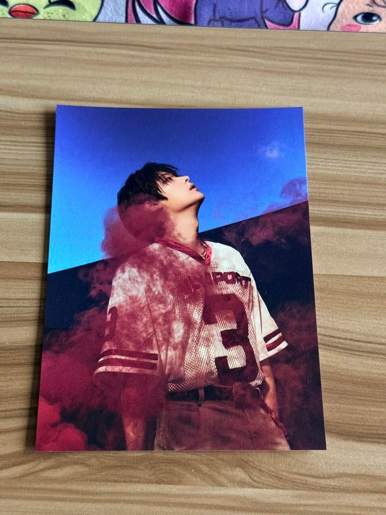 Stray Kids Lee Know postcard karma, Ophalen of Verzenden, Zo goed als nieuw, Foto of Kaart